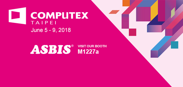 ASBIS sudjeluje na drugom najvećom IT sajmu "Computex" koji će se održati u glavnom gradu Taiwana - Taipe, 5.-8. juni 2018!
