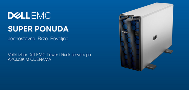 Uštedite kupovinom Dell EMC PowerEdge servera!